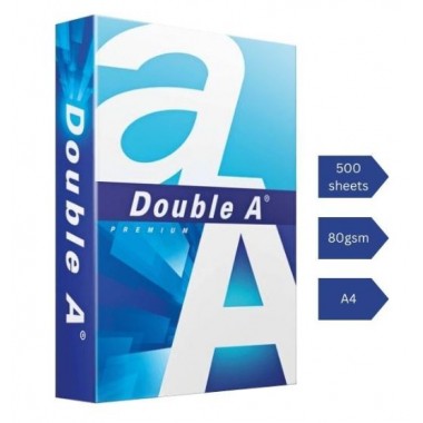 Double A Paper  A4 80gsm (500's)