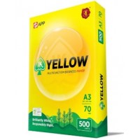 IK Yellow Paper 70gsm - A3 size  (500 sheets)