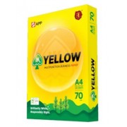 IK Yellow Paper 70gsm - A4 size  (450 sheets)