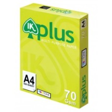 IK Plus Paper 70gsm - A4 size  (500 sheets)
