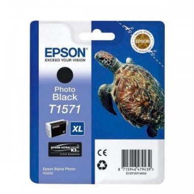Epson T1571 Ink Cartridge - Photo Black (EPS T157190)