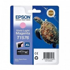 Epson T1576 Ink Cartridge - Vivid Light Magenta (EPS T157690) Epson T1576 Ink Cartridge - Vivid Light Magenta (EPS T157690)