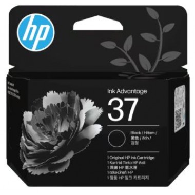 HP 37 Black Ink Cartridge