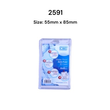 CBE WATERPROOF CARD HOLDER 2591 55X85MM