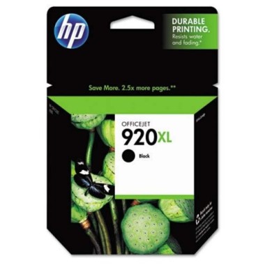 HP 920XL Black Officejet Ink Cartridge - CD975AA HP 920XL Black Officejet Ink Cartridge - CD975AA