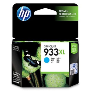 HP 933XL Cyan Officejet Ink Cartridge - CN054AA HP 933XL Cyan Officejet Ink Cartridge - CN054AA