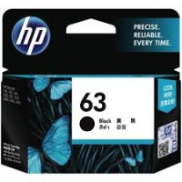 HP 63 Black Ink Cartridge - F6U62AA