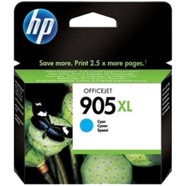 HP 905XL Cyan Original Ink Cartridge - T6M05AA
