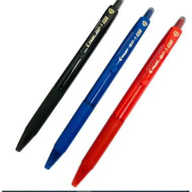 PILOT BP-1 RT BALL PEN MEDIUM BLACK