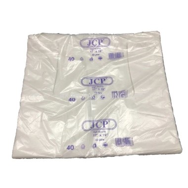PLASTIC BAG 17 X 19 17L WHITE