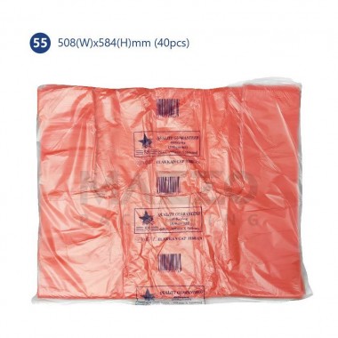 PLASTIC BAGS STAR#55 (20"X24")