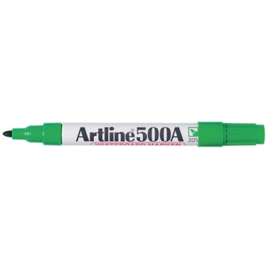 Artline 500A WhiteBoard Marker -Green 2.0mm
