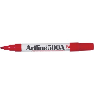 Artline 500A WhiteBoard Marker -Red 2.0mm
