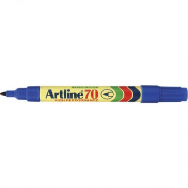Artline 70 Permanent Markers Blue