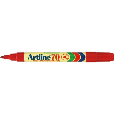 Artline 70 Permanent Markers Red
