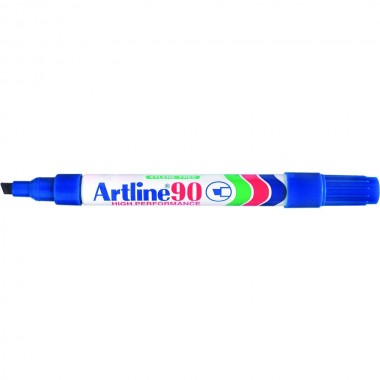 Artline 90 Permanent Markers Blue